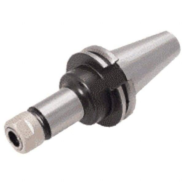 Iscar - 0.12" to 1.025" Capacity, 4" Projection, CAT40 Taper Shank, ER40 Collet Chuck - 0.0001" TIR, Through-Spindle & DIN Flange Coolant - Exact Industrial Supply