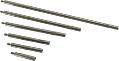 SPI - 1 to 6 Inch Long, Steel, Depth Gage Rod Set - Use with MSC No. 06368153, Most Dial Depth Gages with 4-48 Threads - Caliber Tooling