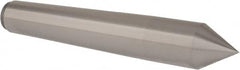 Riten - 1-3/4" Head Diam, Hardened Tool Steel Standard Point Solid Dead Center - Jarno 14 Taper, 1-3/4" Point Diam, 3" Point Length, 10-1/2" OAL - Caliber Tooling