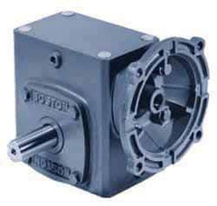 Boston Gear - 1-3/4 Centerline Distance, 15:1, 117 RPM Output,, Speed Reducer - Single Shaft Left, 56C NEMA - Caliber Tooling