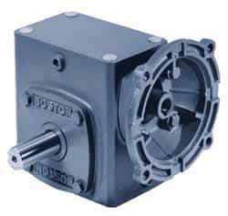 Boston Gear - 3-1/4 Centerline Distance, 30:1, 58 RPM Output,, Speed Reducer - Single Shaft Left, 140TC NEMA - Caliber Tooling