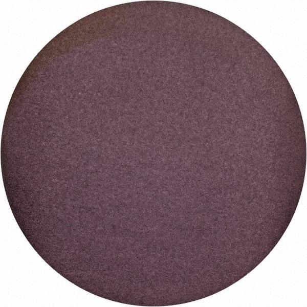 Norton - 18" Diam, 80 Grit Aluminum Oxide Adhesive PSA Disc - Coarse Grade, Brown, X Weighted Backing, Flexible - Caliber Tooling