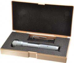 Mitutoyo - 0.8 to 1", Mechanical Inside Hole Micrometer - 0.0002" Graduation, 0.00015" Accuracy, Ratchet Stop Thimble - Caliber Tooling