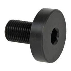 Made in USA - 1 Inch Compatible Pilot Diameter, Shell Mill Arbor Screw - 1/2-20 Thread - Exact Industrial Supply