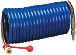 3M - 100 Ft. Long, High Pressure Coiled SAR Supply Hose - 3/8 Inch Inside Diameter, Compatible with 3M High Pressure Compressed Air System - Caliber Tooling