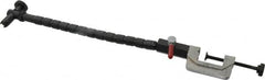 Flexbar - 12 Inch Long, Magnetic Indicator Base Flexible Arm on C-Clamp - Use With Flexbar Universal Holders - Caliber Tooling