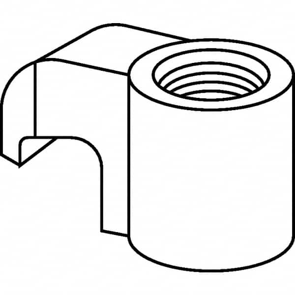 Kennametal - Series KM, CKM Clamp for Indexables - Neutral Cut, Compatible with STCM11 Clamp Screws - Caliber Tooling