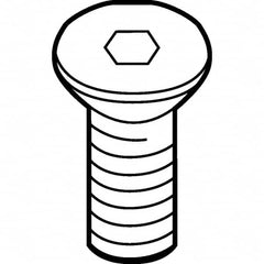 Kennametal - Hex Socket Cap Screw for Indexable Boring Bars - M4x0.7 Thread - Caliber Tooling