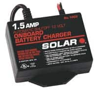 Solar - 12 Volt Specialty Charger - Caliber Tooling