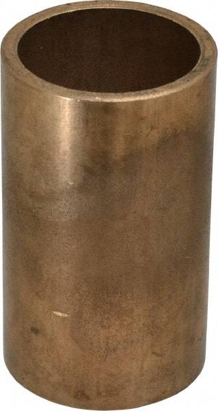 Boston Gear - 2" Inside x 2-3/8" Outside Diam, Oil Impregnated Bronze SAE-841 Sleeve Bearing - 4" OAL - Caliber Tooling