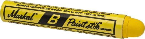 Markal - Yellow Marker/Paintstick - Oil Base Ink - Caliber Tooling