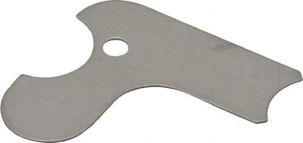 Value Collection - 17/64 Inch Radius Gage - Chrome Coated, Stainless Steel - Caliber Tooling