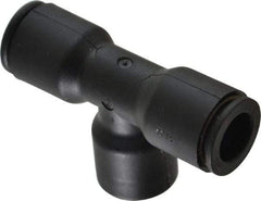 Legris - 3/8 x 1/4" Outside Diam, Nylon Push-to-Connect Tube Union Tee - 290 Max psi - Caliber Tooling