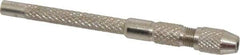 General - 3-25/64" Long, 0.04" Capacity, Pin Vise - 3-25/64" Long - Caliber Tooling