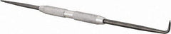 General - 8-1/2" OAL Straight/Bent Scriber - Steel with Fixed Points - Caliber Tooling