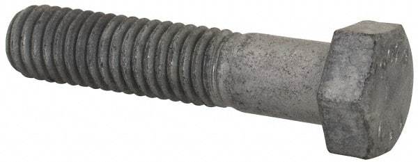 Value Collection - 3/8-16 Thread, 1-3/4" Length Under Head, Steel Hex Head Bolt - Hot Dipped Galvanized Coated, UNC Thread, ASTM A307, Grade 2 - Caliber Tooling