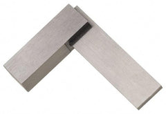 Value Collection - 5" Blade Length, 3" Base Length Steel Square - 0.0003" Accuracy - Caliber Tooling