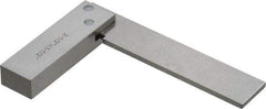 Value Collection - 2-1/2" Blade Length, 1-1/2" Base Length Steel Square - 0.0003" Accuracy, Beveled Edge - Caliber Tooling