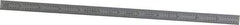 TESA Brown & Sharpe - 12" Long, 1/64, 1/32, 1/16, 1/8" Graduation, Flexible Steel Rule - 4R Graduation Style, 1/2" Wide, Silver, Satin Chrome Finish - Caliber Tooling