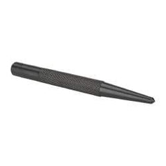 Value Collection - 5/32" Center Punch - 4" OAL, Steel - Caliber Tooling