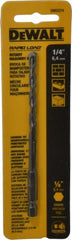 DeWALT - 1/4" Diam, Straight Shank, Carbide-Tipped Rotary & Hammer Drill Bit - Caliber Tooling