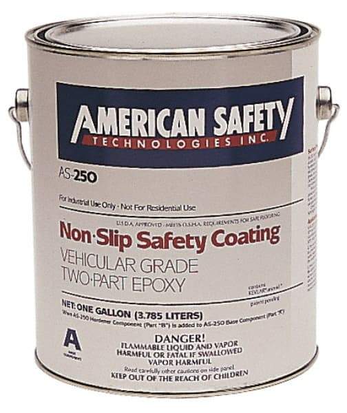 American Safety Technology - 5 Gal Gray Antislip Epoxy - Caliber Tooling