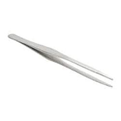 Value Collection - 6-1/2" OAL Stainless Steel Assembly Tweezers - Extra Long, Straight Smooth Points - Caliber Tooling