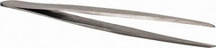 Value Collection - 4-1/2" OAL Stainless Steel Assembly Tweezers - Strong Sharp Points - Caliber Tooling