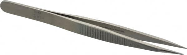 Erem - 4-3/4" OAL OOD-SA Precision Tweezers - Fine Straight Point - Caliber Tooling