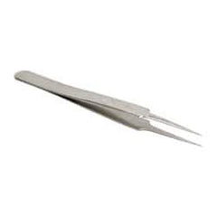 Erem - 4-1/2" OAL 5-SA Precision Tweezers - Micro Fine Taper Point - Caliber Tooling