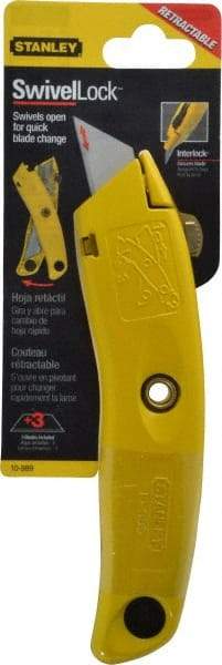 Stanley - Retractable Utility Knife - 3 Blades Included - Caliber Tooling