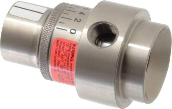 Vortec - 0.79" Inner Diam Stainless Steel Vaccuum Generator - 1-1/2" Intake Diam & 1.18" Discharge Diam - Caliber Tooling