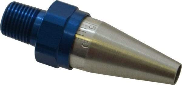 Vortec - Blow Gun OSHA Air Saver Nozzle - 1/8 NPT, 1-7/8" Long, Aluminum - Caliber Tooling