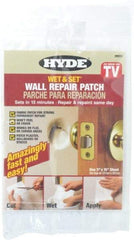 Hyde Tools - Drywall/Plaster Repair - White, 5" x 15" (75 Sq In ) Coverage - Caliber Tooling