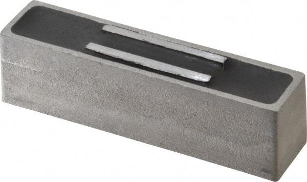 Mag-Mate - 1" Wide x 1-1/4" High x 4-1/2" Long, Rectangular Ceramic Holding Magnet - 2 Pole, 65 Lb Max Holding Capacity, 32.5 Lb Average Holding Capacity - Caliber Tooling