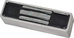 Mag-Mate - 1-1/4" Wide x 1-1/4" High x 4-1/2" Long, Rectangular Ceramic Holding Magnet - 3 Pole, 110 Lb Max Holding Capacity, 55 Lb Average Holding Capacity - Caliber Tooling