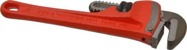 Ridgid - 8" Cast Iron Straight Pipe Wrench - 1" Pipe Capacity - Caliber Tooling