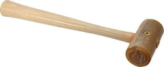 Garland - 1/4 Lb Head Rawhide Mallet - Wood Handle - Caliber Tooling