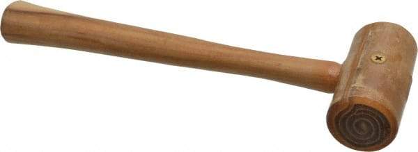 Garland - 3/8 Lb Head Rawhide Mallet - Wood Handle - Caliber Tooling