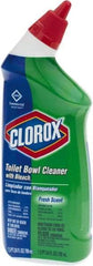 Clorox - 24 oz Bottle Gel Toilet Bowl Cleaner - Bleach Scent, Disinfectant, Nonacidic, Toilet Bowl - Caliber Tooling