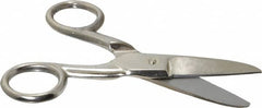 Wiss - 1-7/8" LOC, 5-1/4" OAL Standard Scissors - Serrated, For Electrical - Caliber Tooling