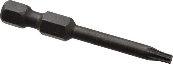 Apex - T10 Torx Bit - 1/4" Hex Drive, 1-15/16" OAL - Caliber Tooling