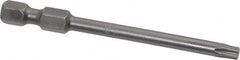 Apex - T20 Torx Bit - 1/4" Hex Drive, 2-3/4" OAL - Caliber Tooling