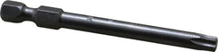 Apex - T27 Torx Bit - 1/4" Hex Drive, 2-3/4" OAL - Caliber Tooling