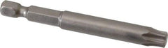 Apex - T40 Torx Bit - 1/4" Hex Drive, 2-3/4" OAL - Caliber Tooling