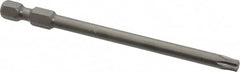 Apex - T25 Torx Bit - 1/4" Hex Drive, 3-1/2" OAL - Caliber Tooling