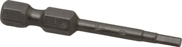 Apex - 3/32" Hex Bit - 1/4" Hex Drive, 1-15/16" OAL - Caliber Tooling