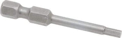 Apex - 7/64" Hex Bit - 1/4" Hex Drive, 1-15/16" OAL - Caliber Tooling