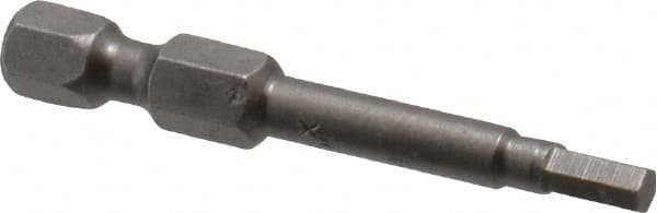 Apex - 1/8" Hex Bit - 1/4" Hex Drive, 1-15/16" OAL - Caliber Tooling