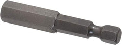 Apex - 5/16" Hex Bit - 1/4" Hex Drive, 1-15/16" OAL - Caliber Tooling